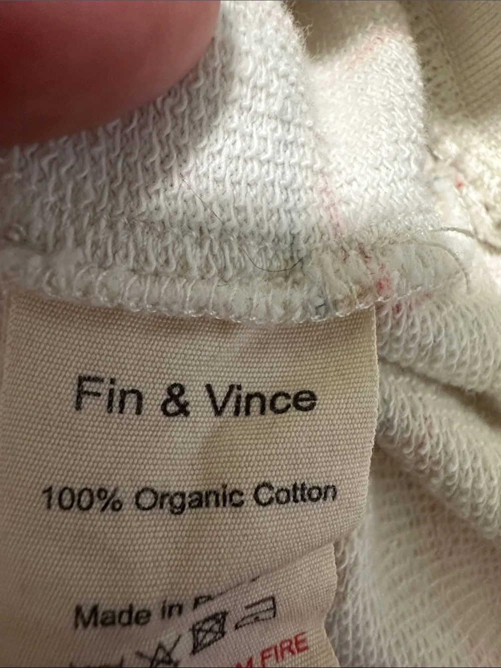 🍓 Fin & Vince Plaid Sweatshirt
